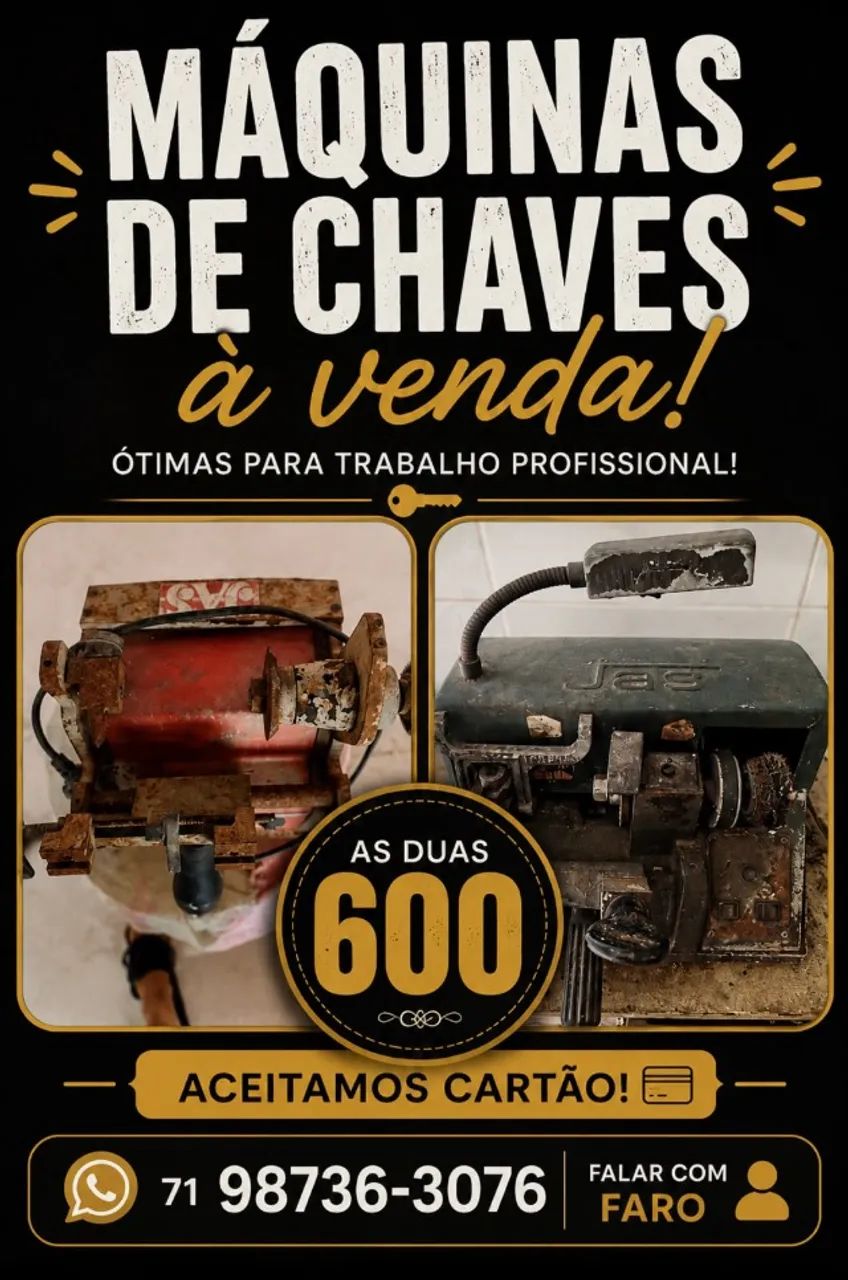 MÁQUINA DE FAZER CHAVES