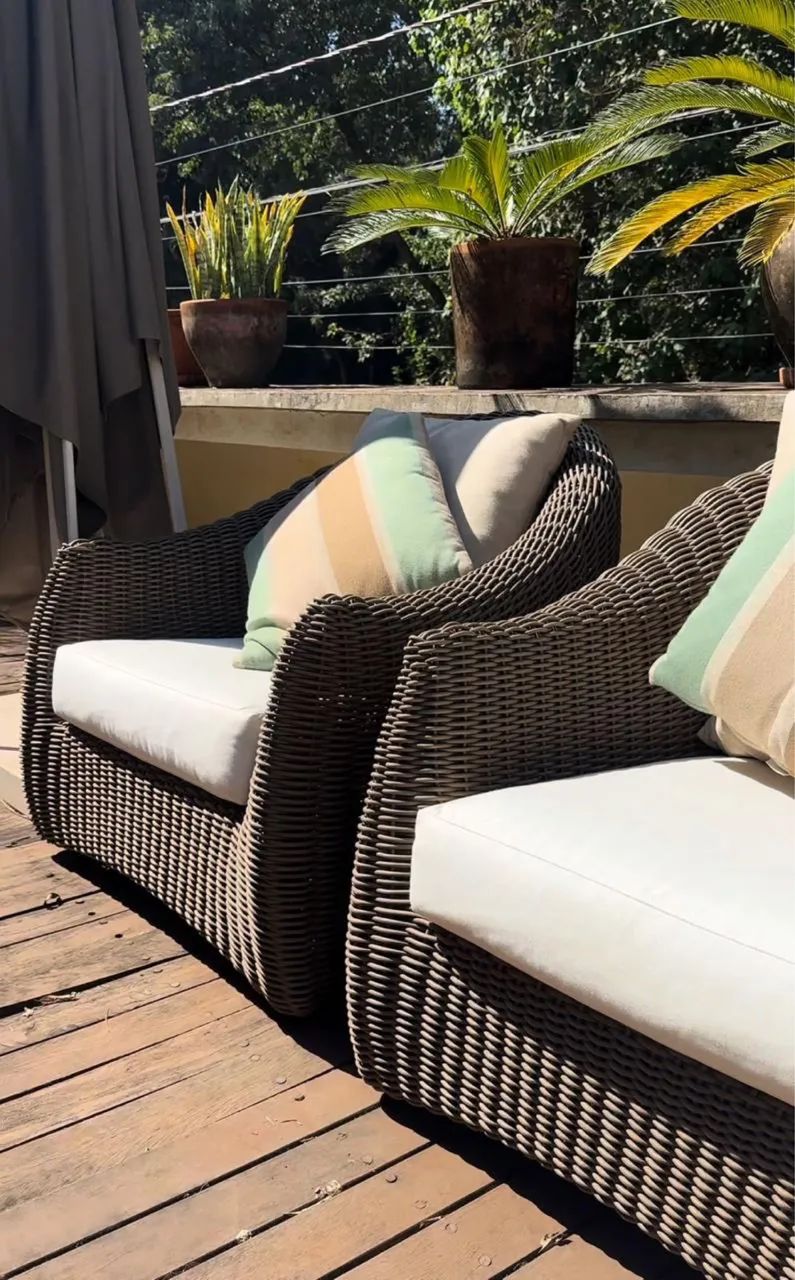 Poltronas em fibra - Franccino Giardini - Foto 2