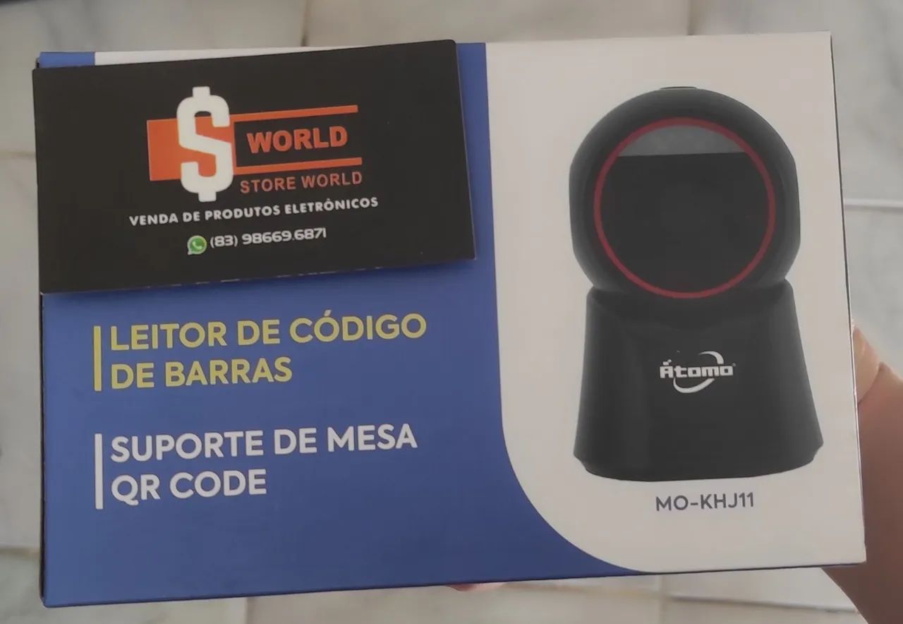 Leitor de Código de barras - Store World 