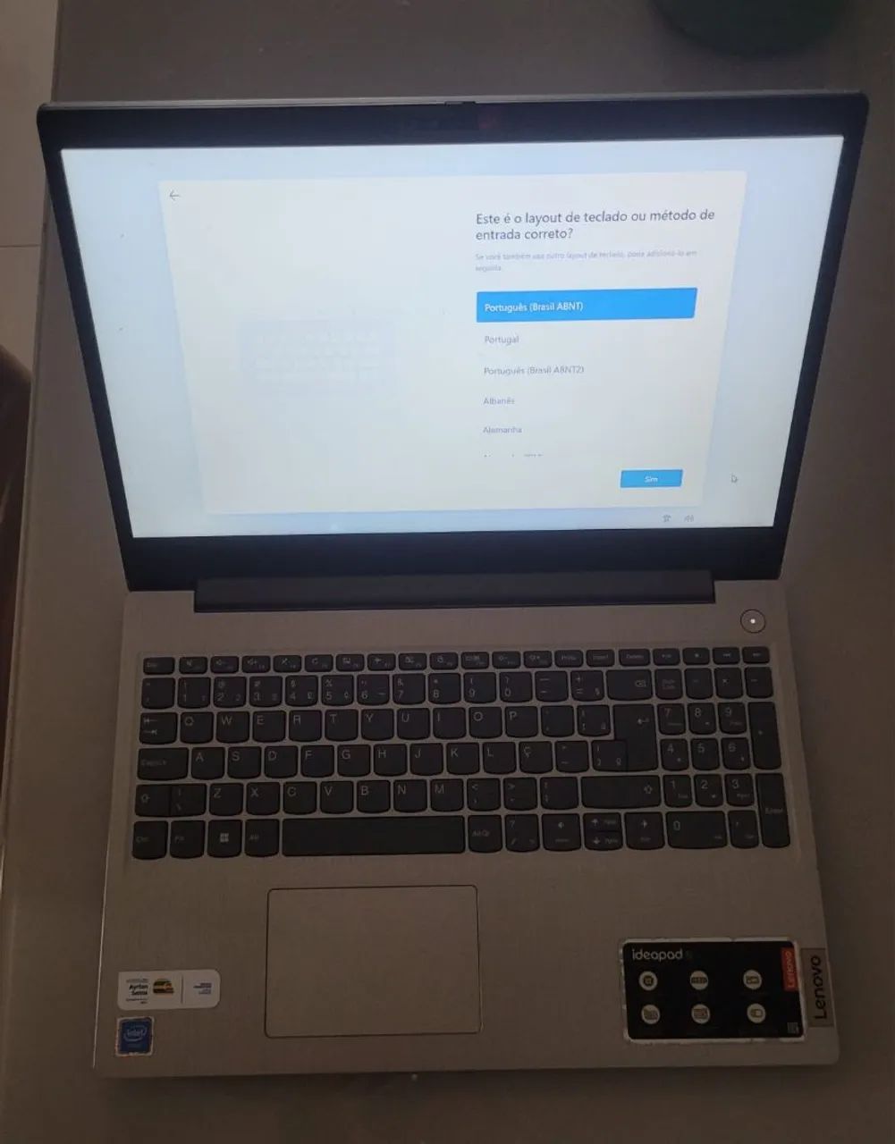 Vendo notebook Lenovo 3i 