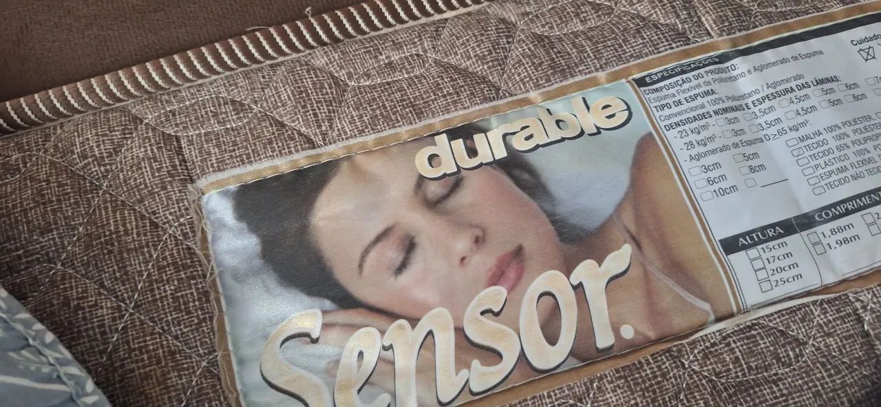 Cama box + colchão de casal PARA RETIRAR  - Foto 2