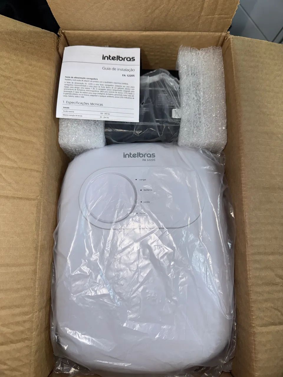 Controlador de acesso, câmera, e fonte intelbras - Foto 2