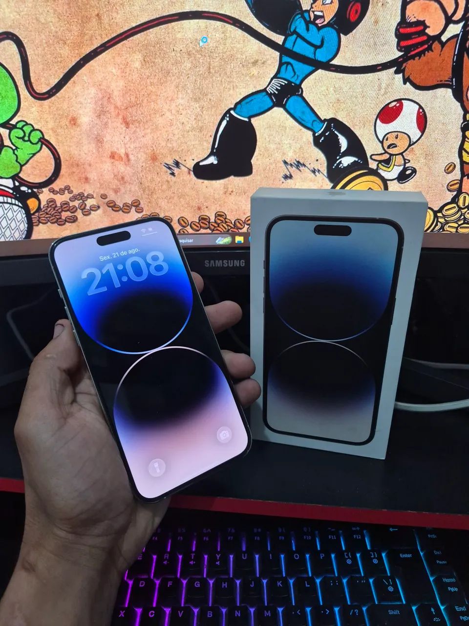 Iphone 14 pro max 256gb - Foto 2