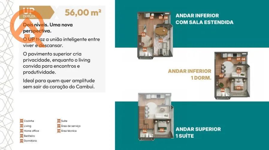 Apartamento Duplex no Cambuí - HOX - Foto 5