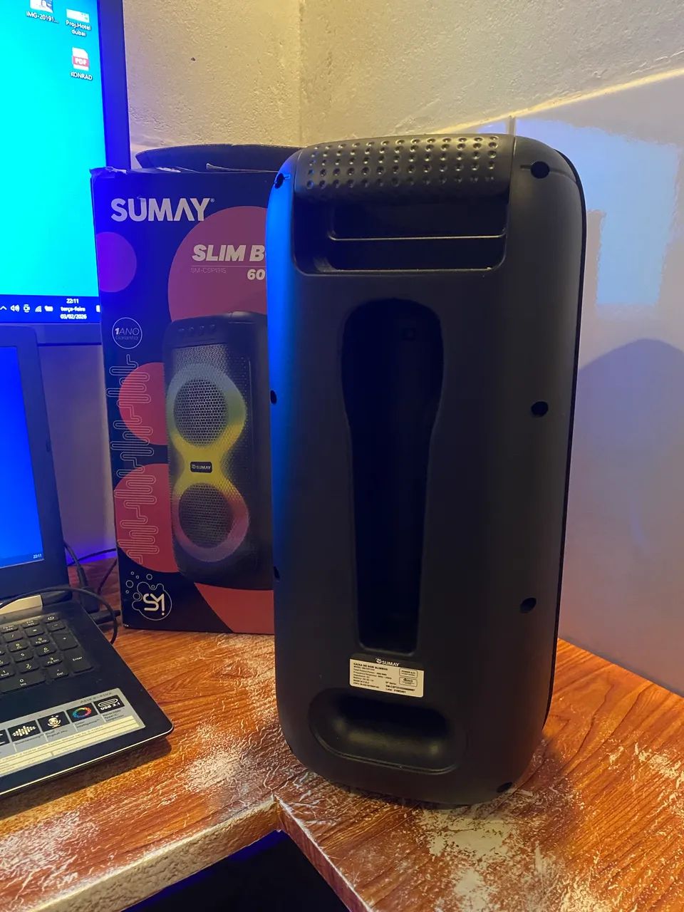 Caixa de som 60w Rms Sumay - Foto 4