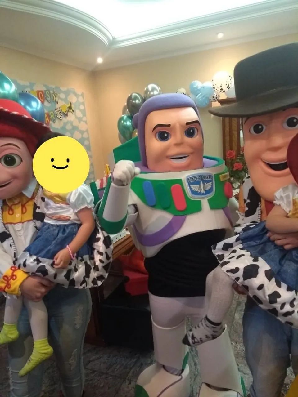 Cabeção fantasia Buzz Lightyear 