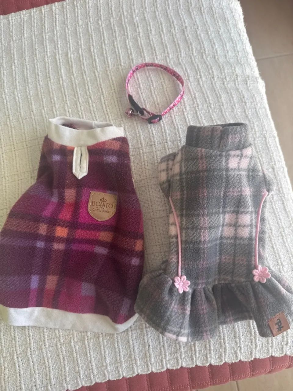 Kot Vestido e pulover para pet ganhe uma coleirinha 
