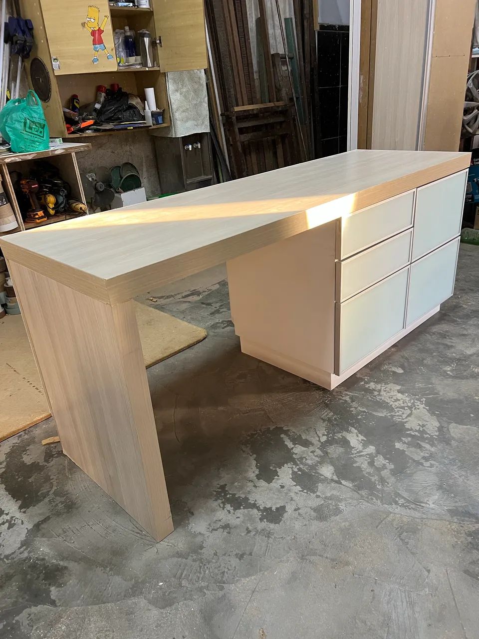 Mesa de estudo ou escritório planejado  - Foto 2