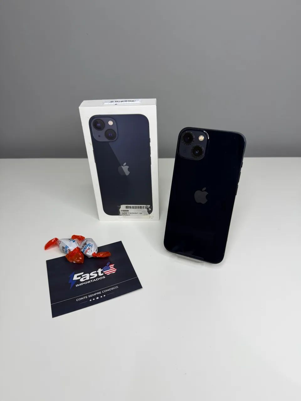 iPhone 13 128Gb Preto - COM CAIXA