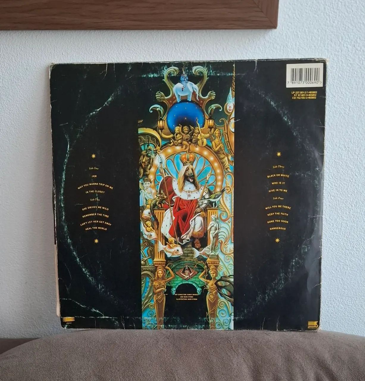 LP Michael Jackson - Dangerous  - Foto 2