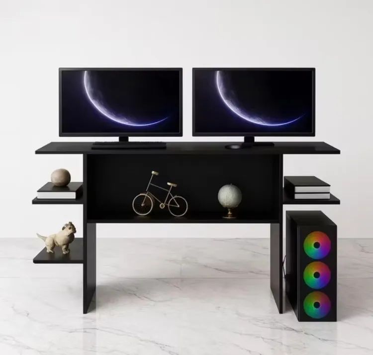 Mesa para Computador com Nichos