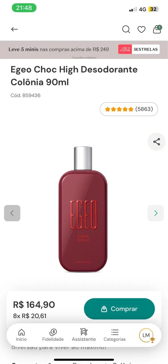 Acordes e Egeo , O Boticário 