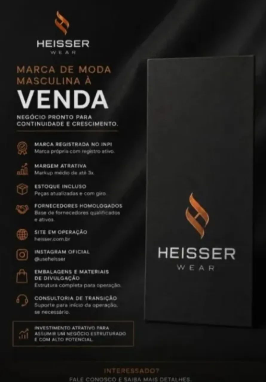Empresa online moda masculina