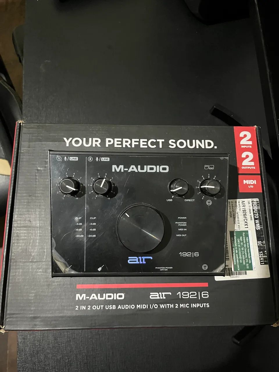 VENDO INTERFACE DE AUDIO M AUDIO AIR 6  - Foto 4