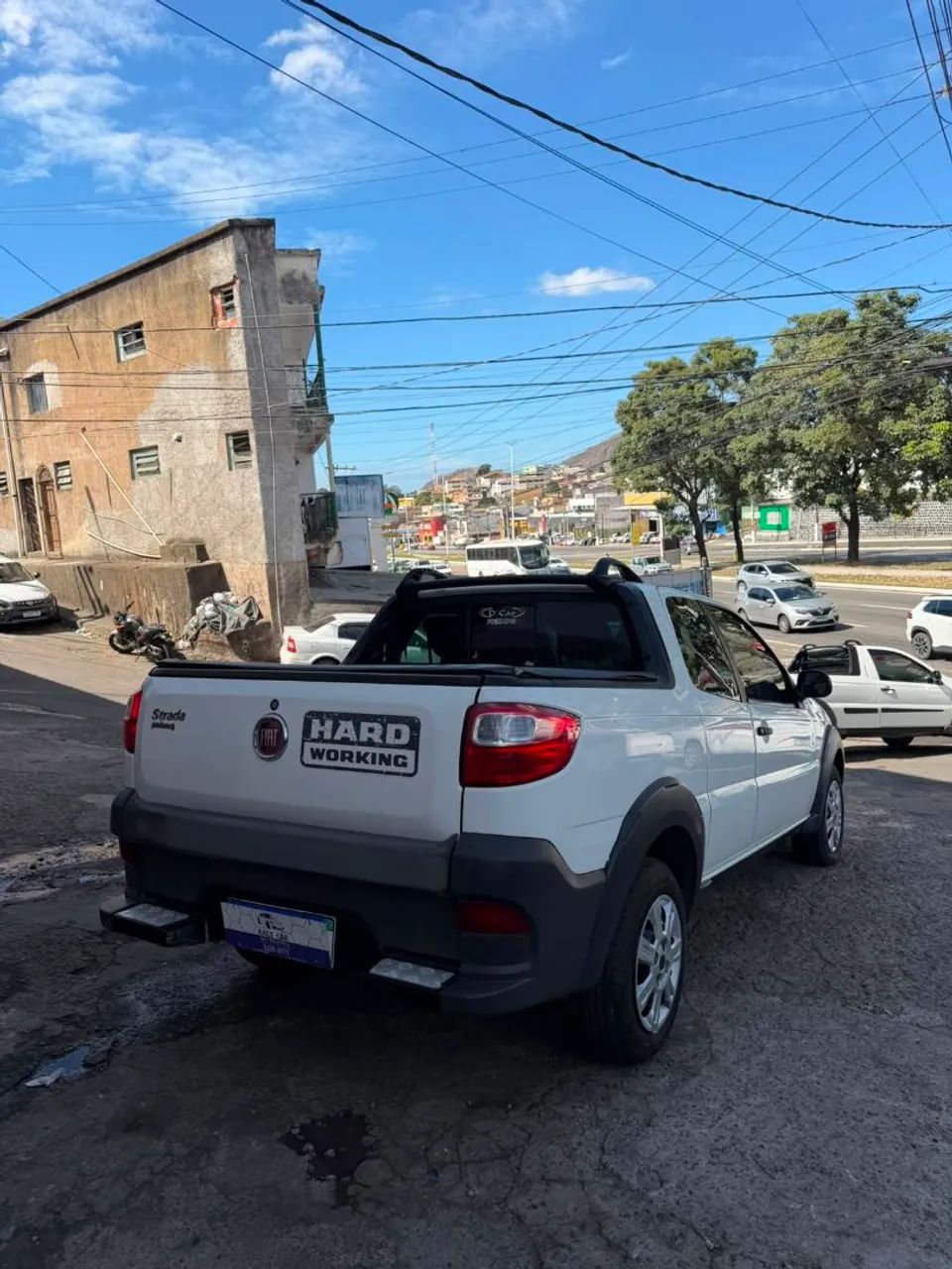 Fiat Strada Working Hard 1.4 Fire Flex 8V CD 2020 - Foto 5