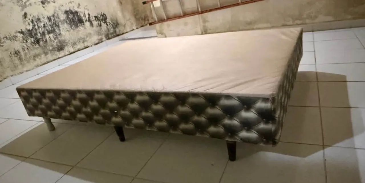 Estou vendendo e não doando Cama box ,colchão  - Foto 3