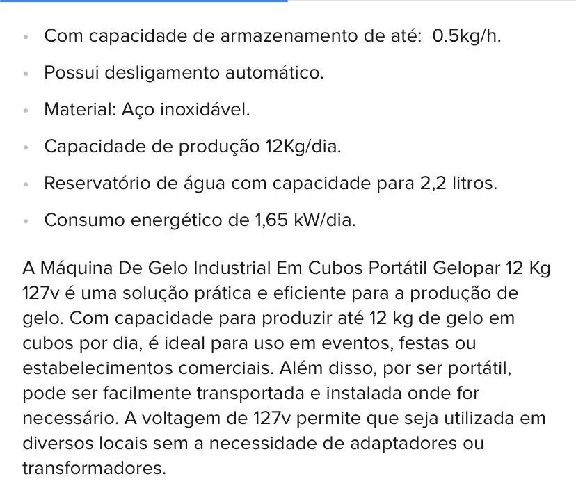 Maquina de gelo Gelopar - Foto 5