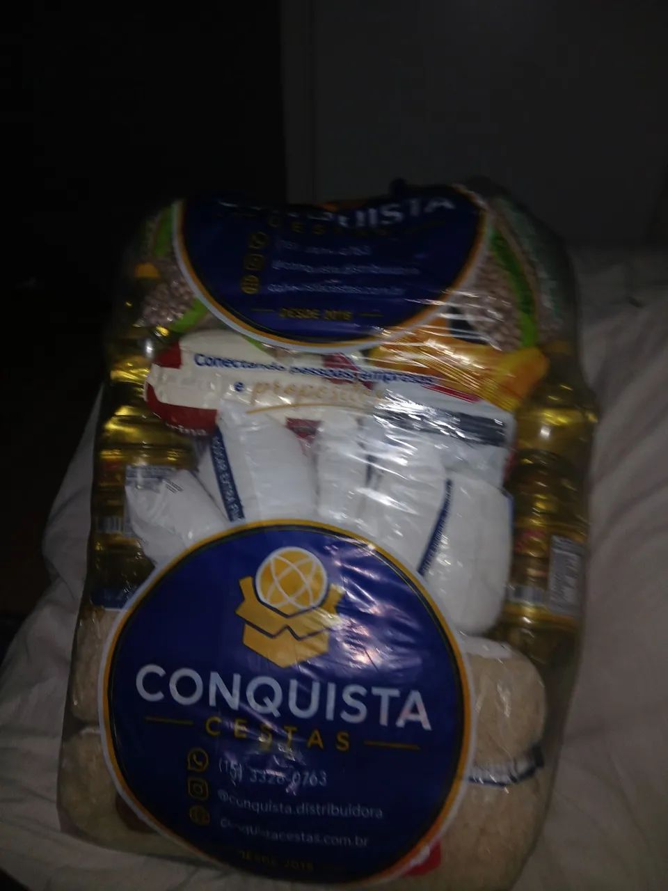 Cesta de alimentos não perecíveis - Foto 2