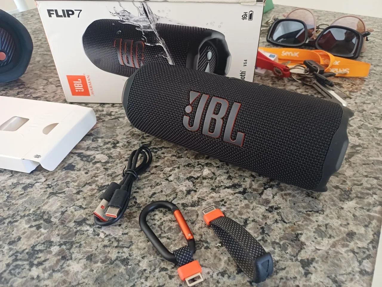 Caixa JBL Flip 7 semi nova