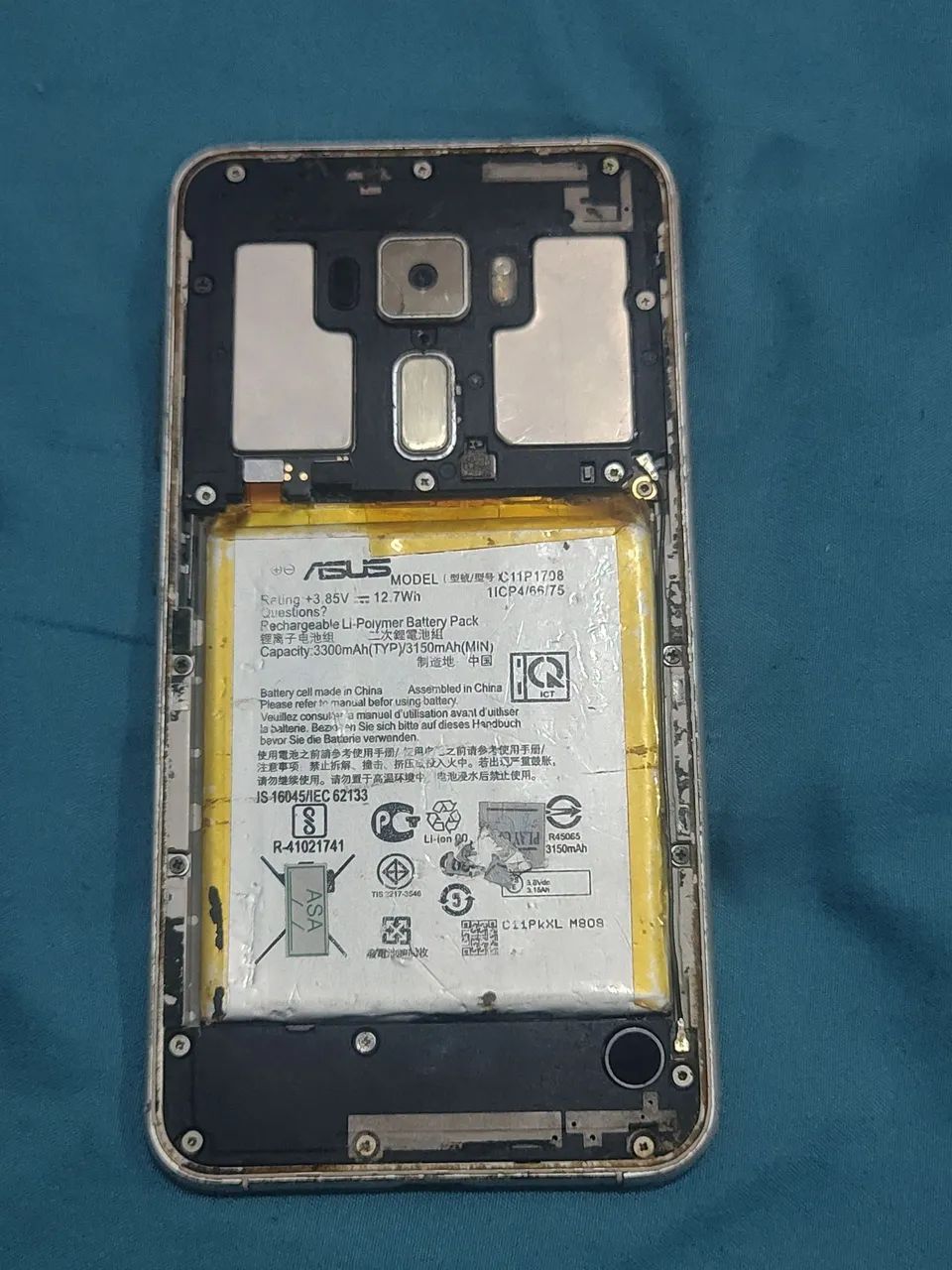 Carcaça Asus ZenFone 3 - Foto 2