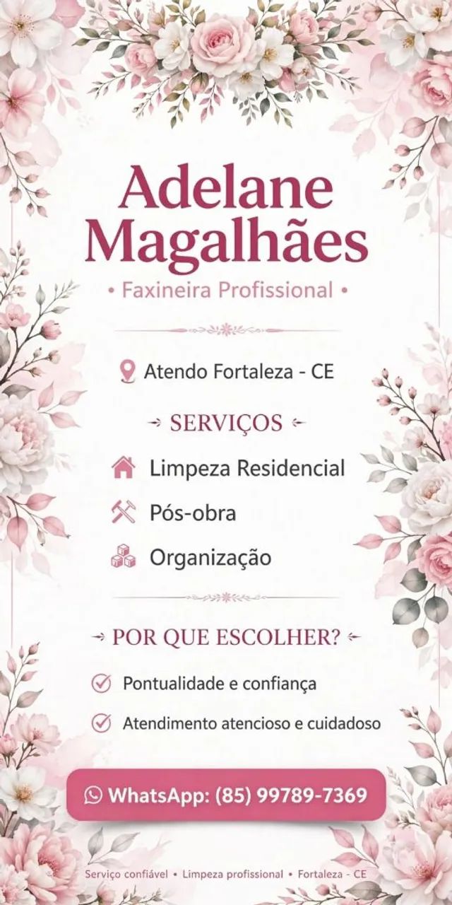 Faxineira 
