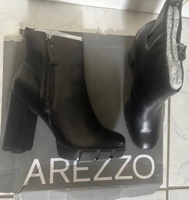 Bota Salto Alto Tratorada - Arezzo - Foto 4
