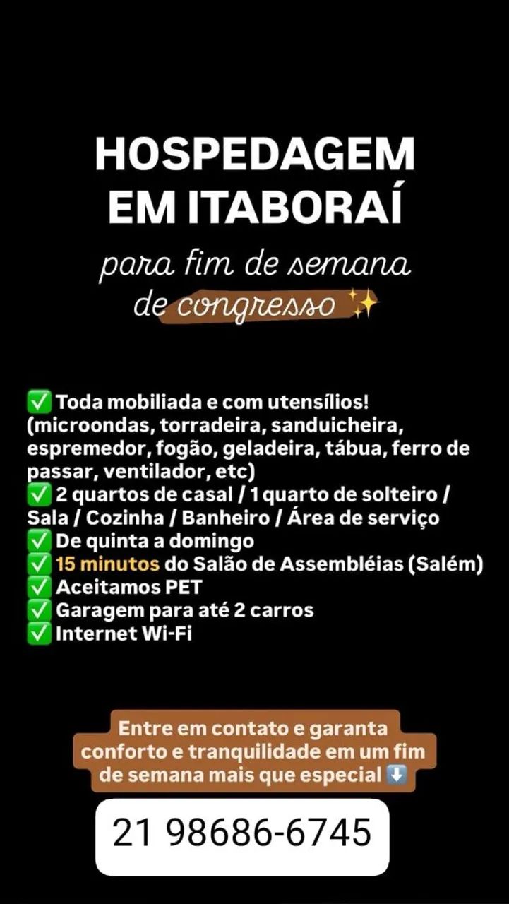 Hospedagem - Itaboraí 