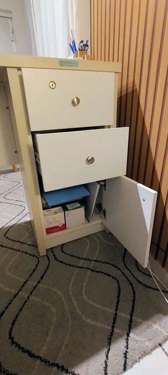Mesa escritório MDF - Foto 4