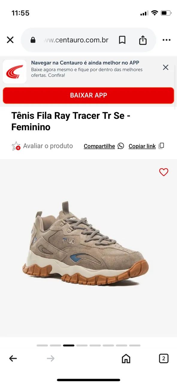 Tênis Fila 34/35 - Foto 4