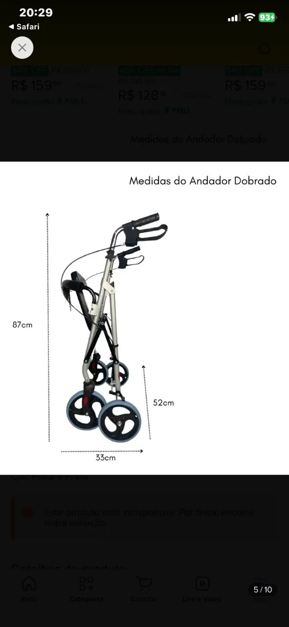 Andador Idosos - Foto 4