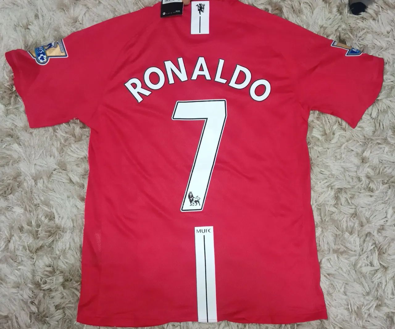 Camisa Retro M. United 2007/2008 "Ronaldo 7"