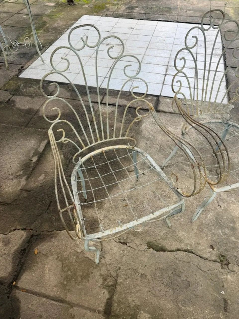 Cadeira de ferro para varanda - Foto 2