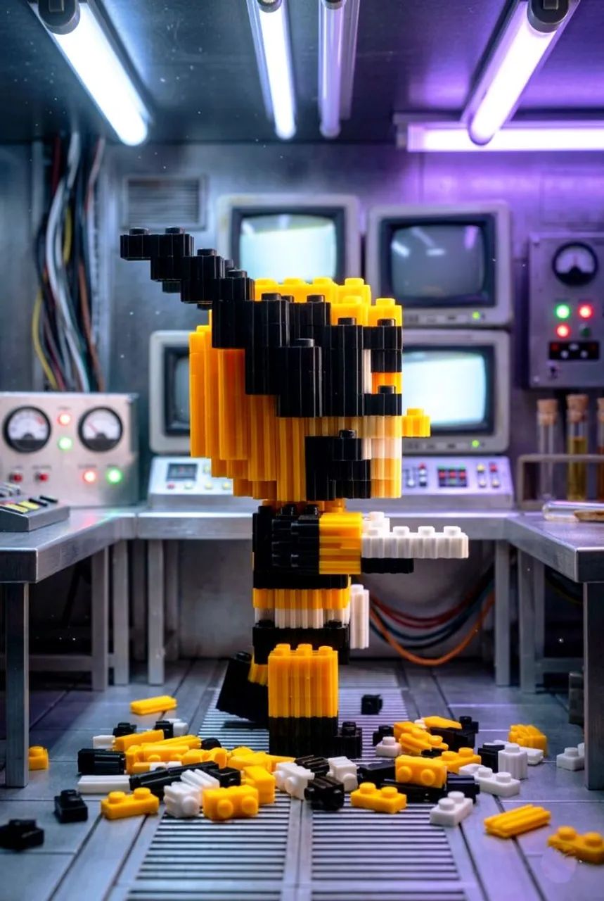 Boneco Blocos de Montar | Wolverine  - Foto 3