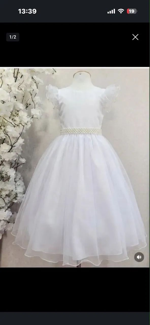 Vestido Daminha 