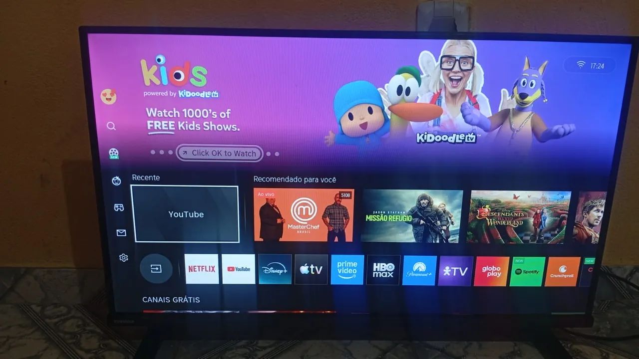 Tv semp Toshiba TCl 32 comando de voz Android - Foto 3