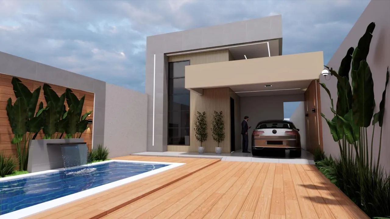 Casa no Araçagy - com piscina - 3 quartos sendo 2 suites
