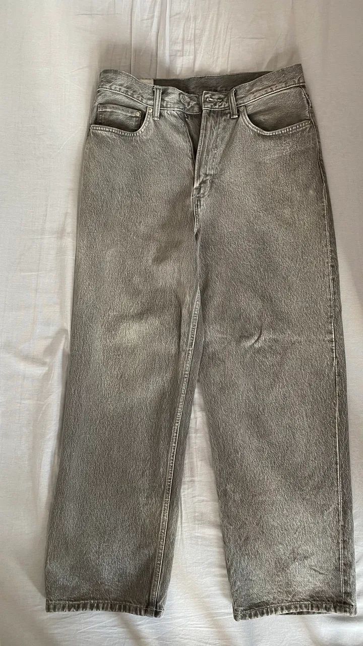 Calça Jeans Baggy H&M - Foto 4