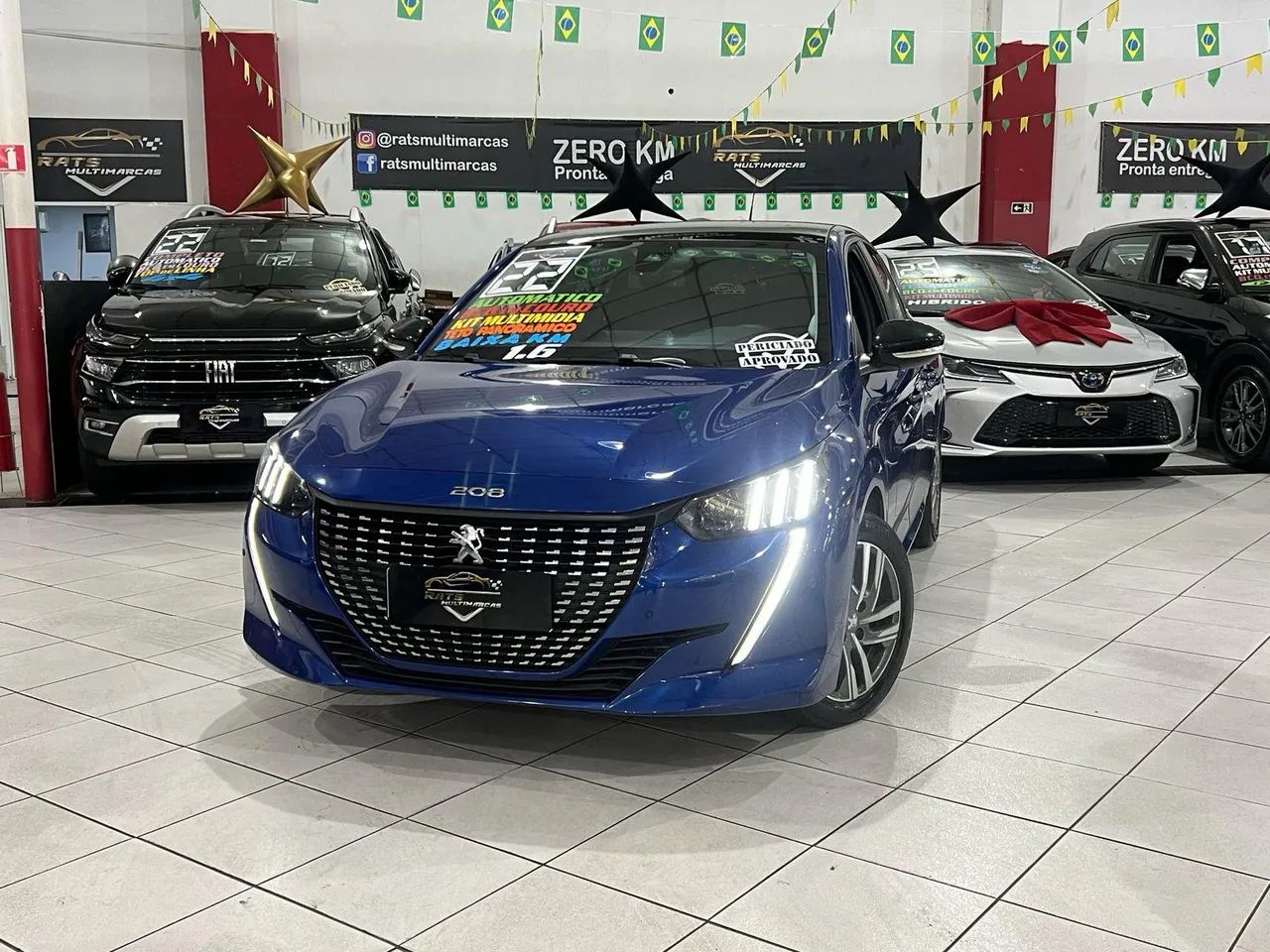 Peugeot 208 Griffe 1.6 Flex 16V 5P Aut. 2022