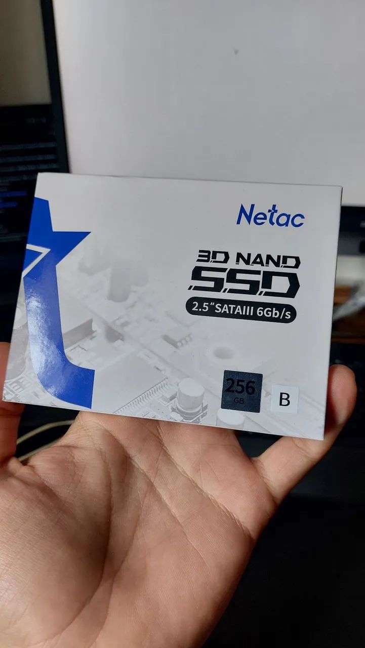 SSD SATA Netac 256GB LACRADO