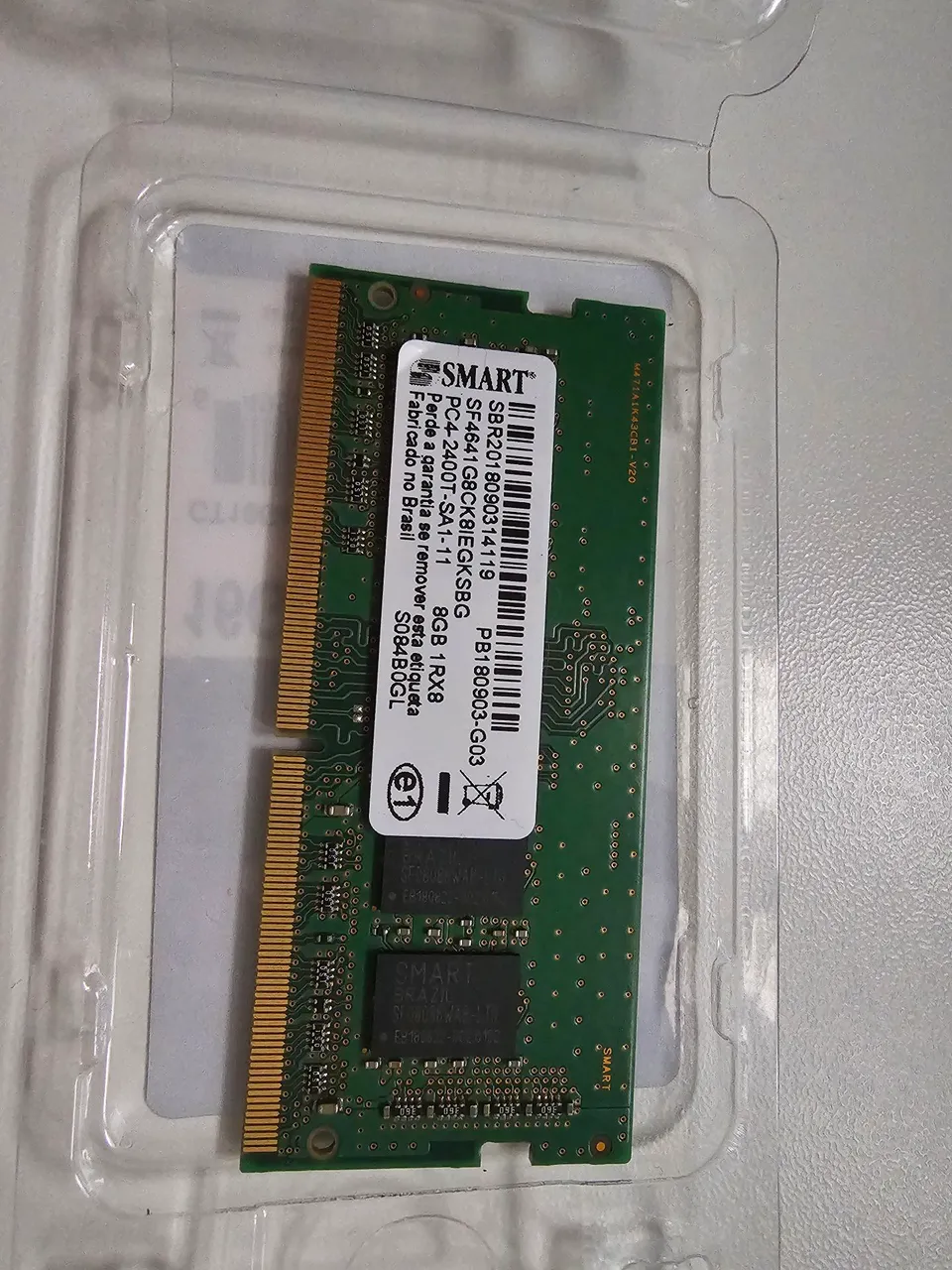 Kit 8GB (2x4GB) Memória Notebook DDR4 2666MHz SK Hynix - Testadas