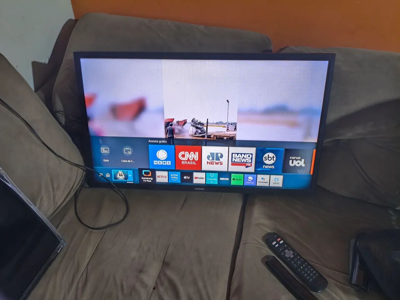 TV Samsung 32 polegadas smart completa de tudo para vender - Foto 4