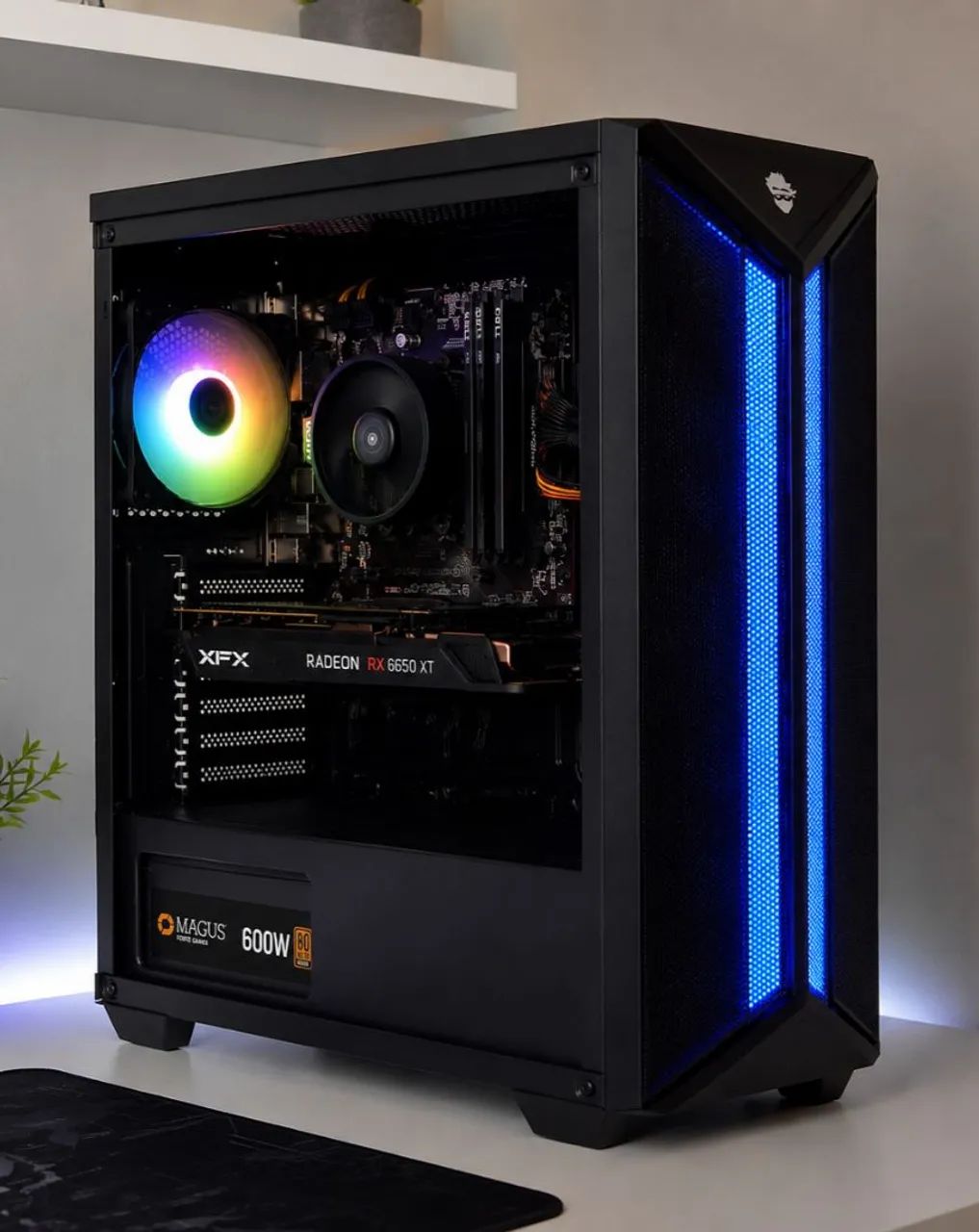 Pc gamer, ryzen 5 4600g, rx 6650xt