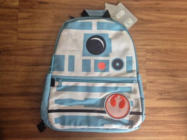 Mochila Star Wars Galaxy's Edge. R2-d2. Disney Store. Nova!