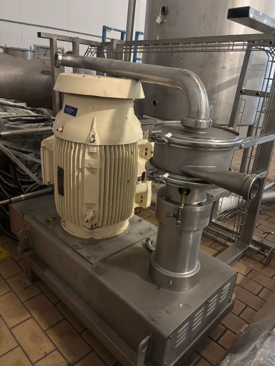 Emulsificador Moinho Helicoidal em Aço Inox 316 L