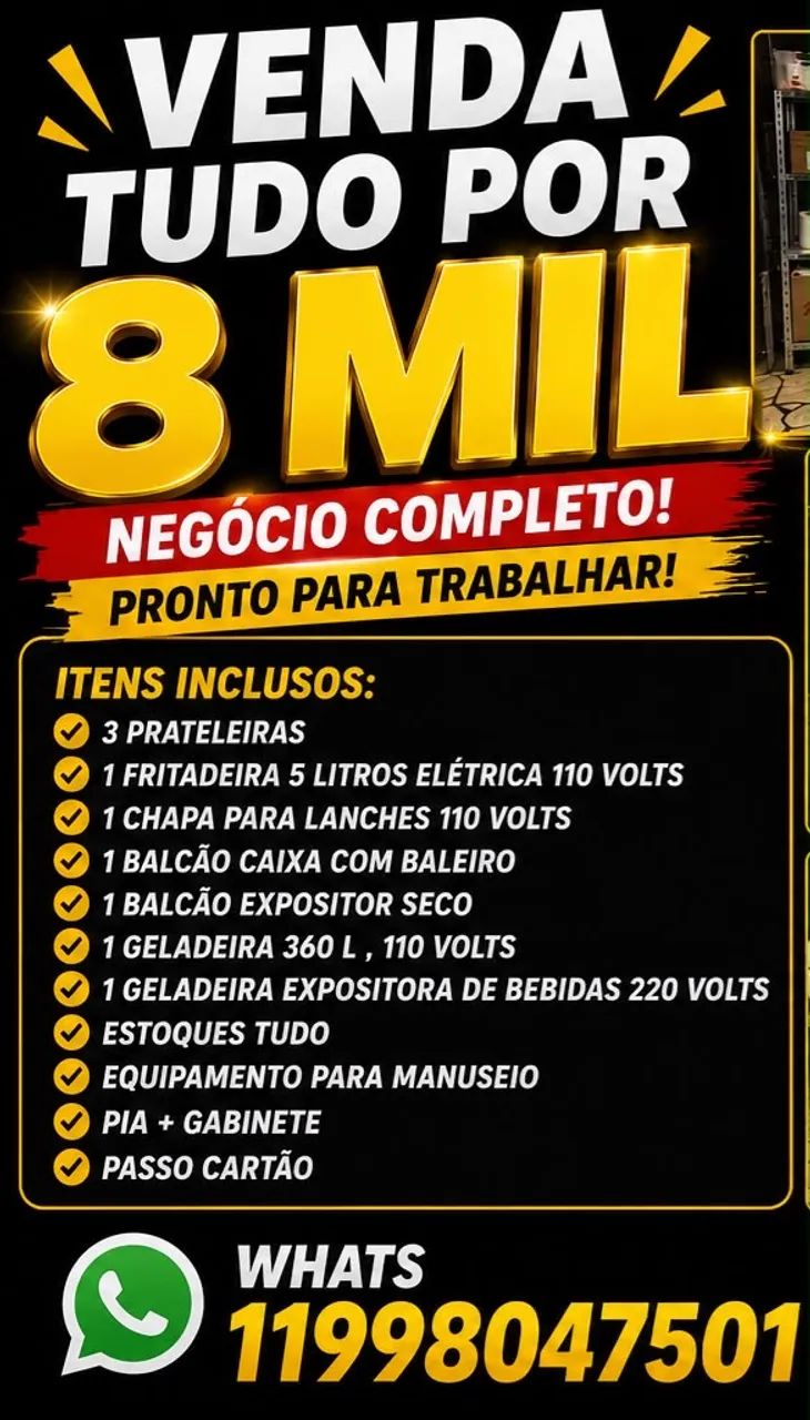 Loja completa por R$ 8 mil - Foto 3