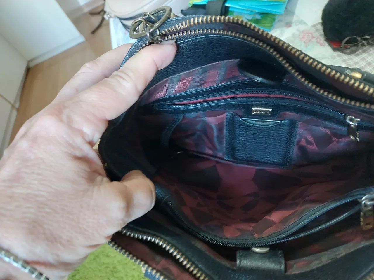 Bolsa de couro Luz da Lua - Foto 3