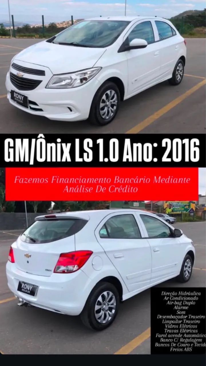 Chevrolet Onix ONIX HATCH LS 1.0 8V FLEXPOWER 5P MEC. 2016