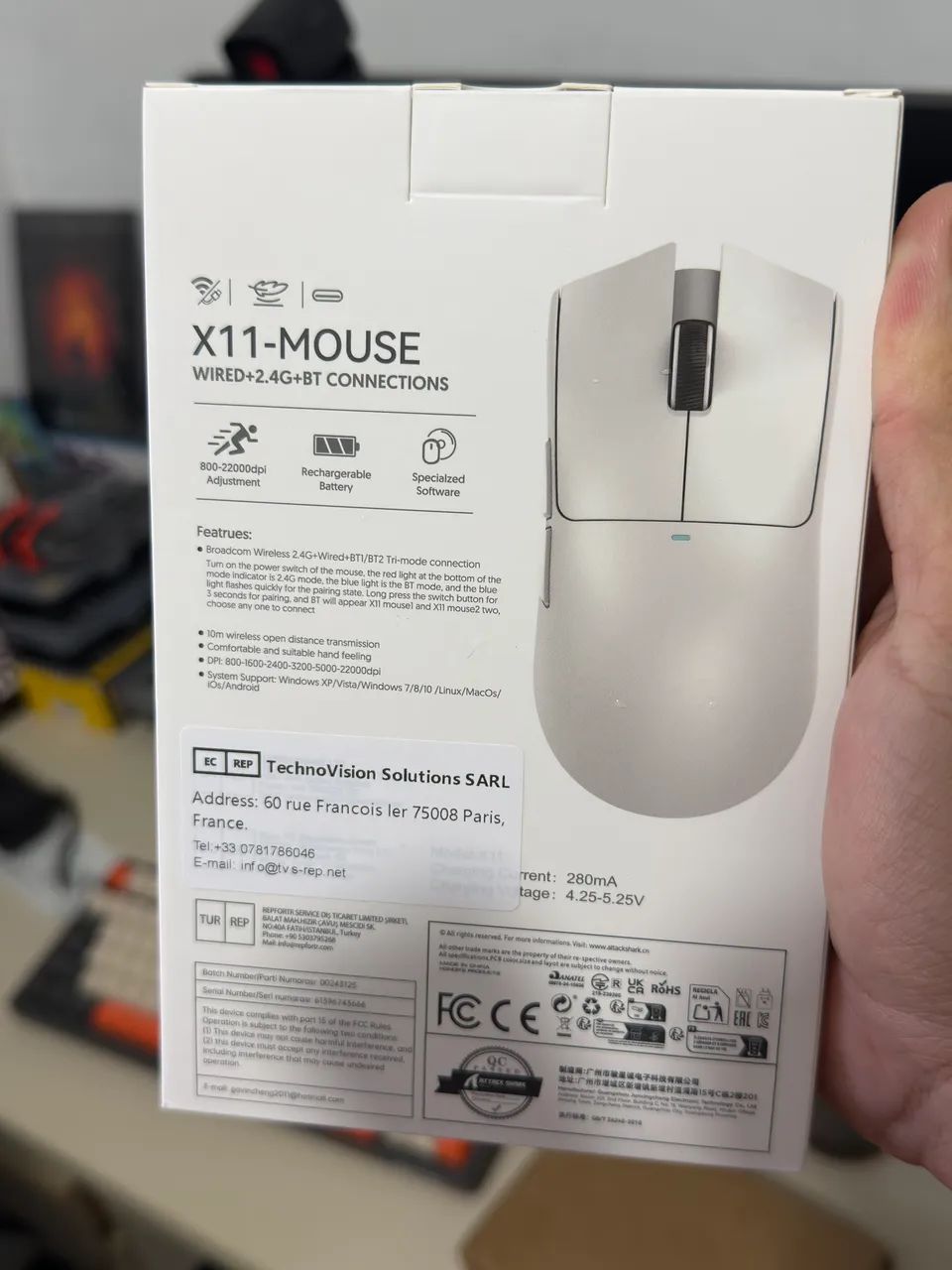 Mouse attack Shark X11 - Foto 2