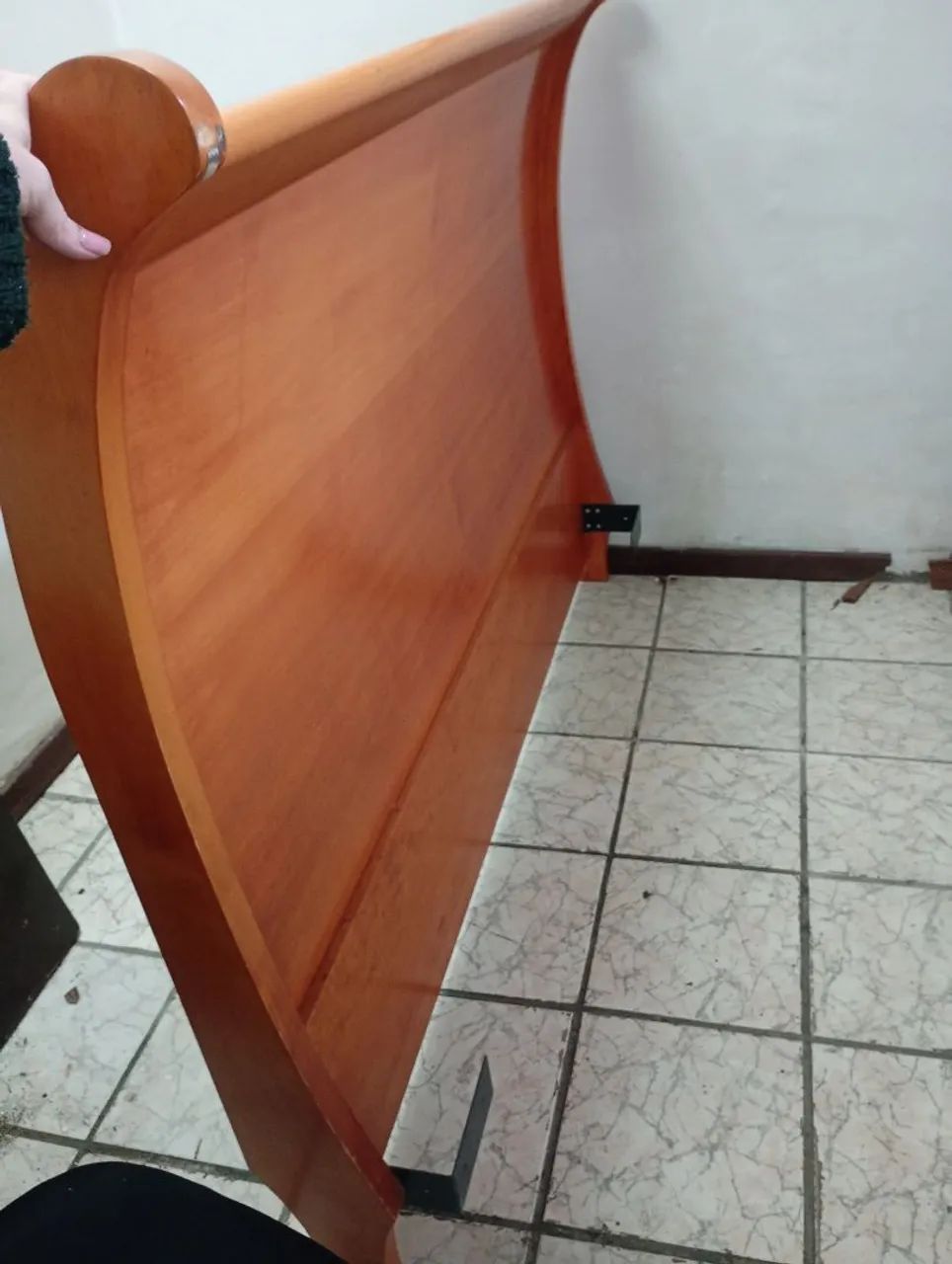 Cabeceira para cama queen em madeira  - Foto 3
