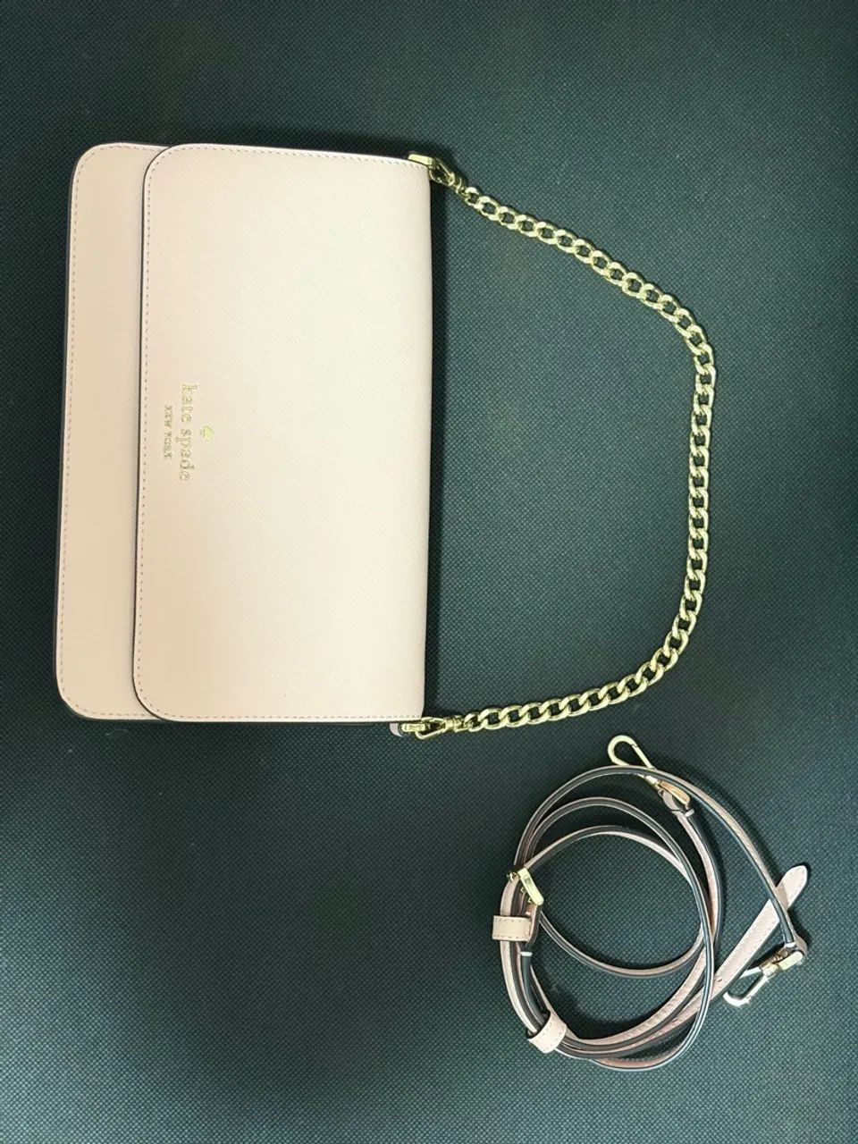 Bolsa Kate Spade rosa claro 